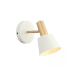 20218 WALL LAMP E14 MAX 5W IRON WHITE METAL - GOLD ALUMINIUM Zambelis Lights